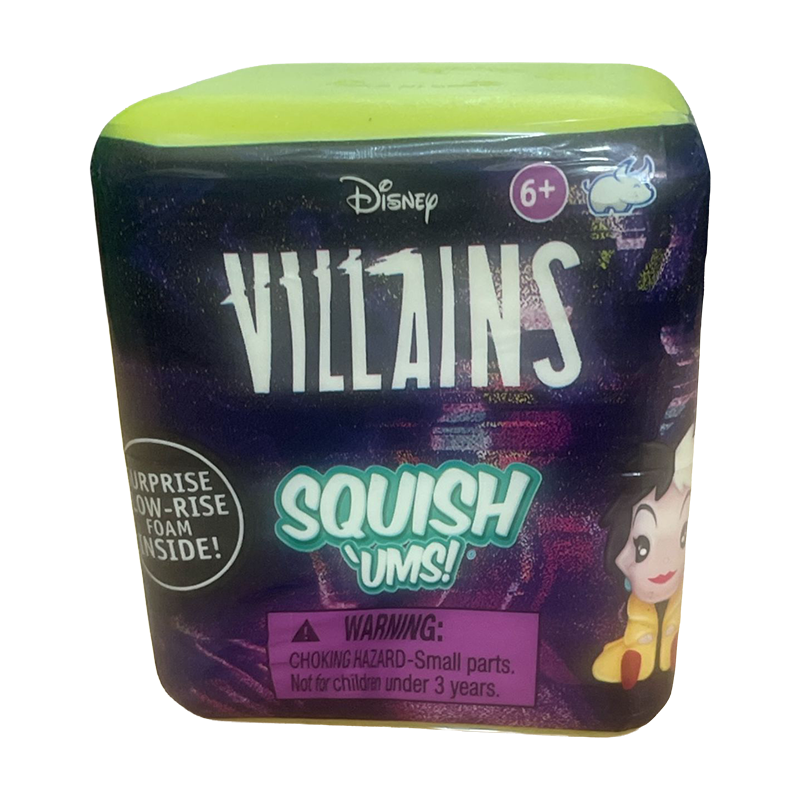 Disney Villains Squish 'Ums! blind box, produced by Bullsitoy